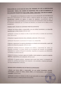 Page 1 RESOLUCIÓN DE 15 DE JULIO DE 2016, DEl TRIBUNAL