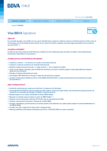 Visa BBVA Signature
