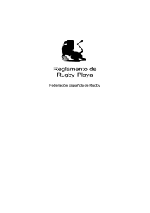 reglamento de Rugby Playa