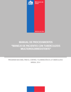 manual de procedimientos “manejo de pacientes con tuberculosis