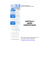 Bases Conceptuales - Especialización en Telemática e Informática