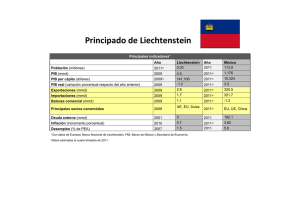 Liechtenstein.Factsheet - Secretaría de Economía