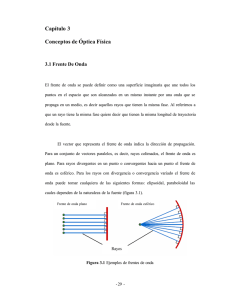 Capítulo 3 Conceptos de Óptica Física