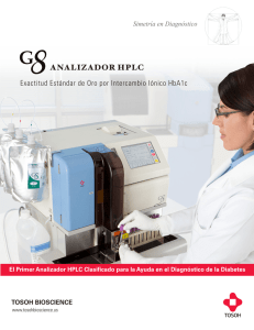 analizador hplc - Tosoh Bioscience