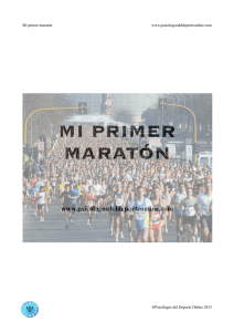 mi primer maratón - Mitja Marató de Sitges