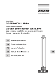 GEIGER-MODULARline GEIGER-SoftPerfection (GR45..E03)