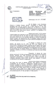 REF. N&deg; 246.595/10 SOBRE OBLIGACION DE\ \ OAR RENDIR