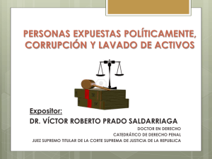 la corrupcion y las personas expuestas politicamente (1992