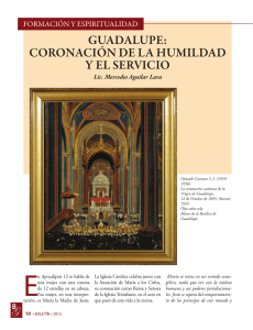 GUADALUPE: CORONACIÓN DE LA HUMILDAD Y EL SERVICIO