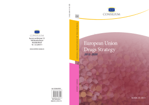 European Union Drugs Strategy - Council of the European Union
