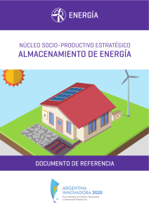 Ver documento de referencia sobre almacenamiento de energía