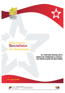 EL PARTIDO SOCIALISTA UNIDO DE VENEZUELA (PSUV): UN