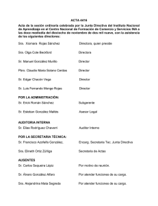 ACTA 4416-2009 - Instituto Nacional de Aprendizaje