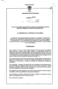 Decreto 4972 - Presidencia de la República de Colombia