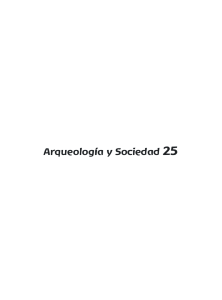 Arqueología y Sociedad 25