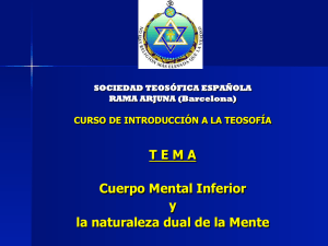 Cuerpo Mental Inferior - RAMA ARJUNA (Barcelona)
