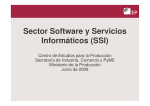 Sector Software y Servicios Informáticos (SSI)