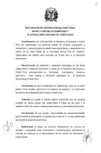 Considerando que históricame`nte la República Dominicana y