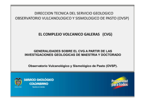 Complejo volcánico Galeras - Servicio Geológico Colombiano