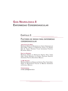 Factores de riesgo para ECV - Asociación Colombiana de Neurología