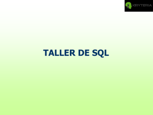 M7 Taller de SQL