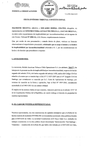 Page 1 EXCELENTÍSIMO TRIBUNAL CONSTITUCIONAL