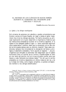 El ascenso de los clérigos de Nueva España - E-journal
