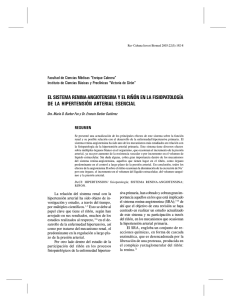 el sistema renina-angiotensina y el riñón en la fisiopatología