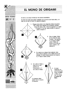 EI mono es una figura formada por dos piezas ensamblables. Se