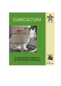 13. elaboración y manejo de registros cunicolas