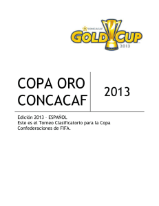 COPA ORO CONCACAF