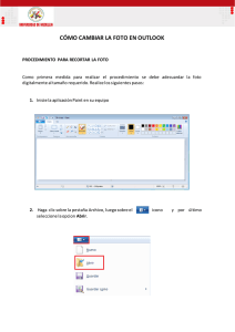 CÓMO CAMBIAR LA FOTO EN OUTLOOK