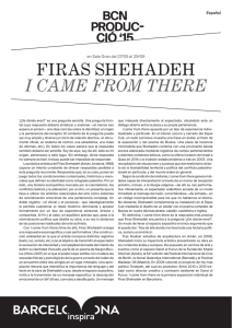 FIRAS SHEHADEH I CAME FROM THERE