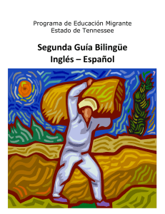 Segunda Guía Bilingüe Inglés – Español
