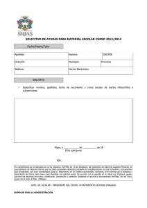 solicitudes - Ayuntamiento de Mijas