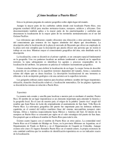 ¿Cómo localizar a Puerto Rico?