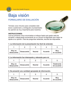 Baja visión - Lions Clubs International