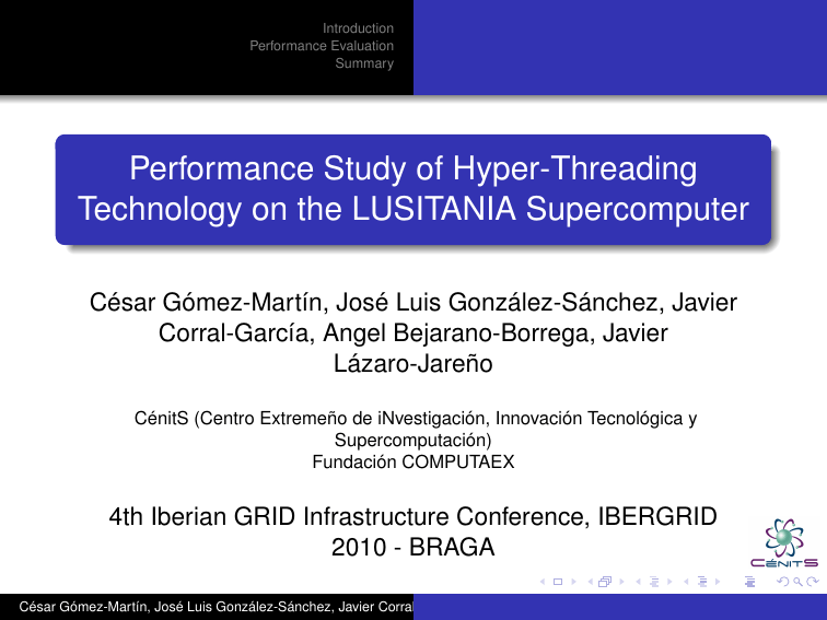 Performance Study of HyperThreading Technology on the