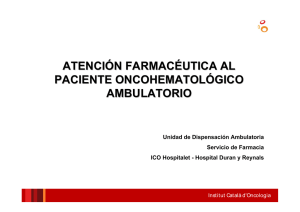 Presentació Institut Català d`Oncologia