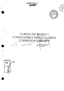 Page 1 ANEX), V ANEX PLEGO DE BASES Y CONDICIONES