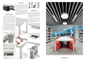 PEY Libraries Structure Electric details Accessories