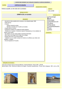 cortes de aragon - Comarca Cuencas Mineras