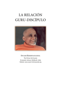 la relación guru-discípulo