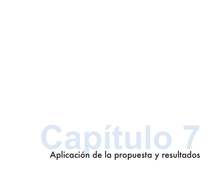 Aplicaci n De La Propuesta Y Resultados