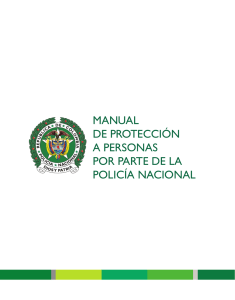 manual de protección a personas por parte de la policía nacional