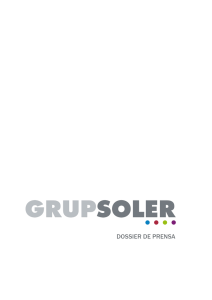 1. el grupo - Grup Soler