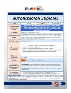 Autorización Judicial