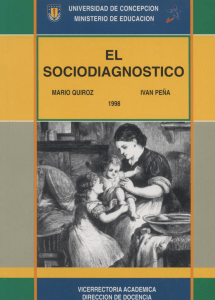 El sociodiagnóstico.