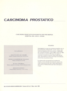 carcinoma prostatico