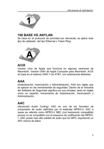 100 BASE VG ANYLAN A/UX AAA AAC